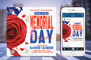 Memorial Day Flyer, a Flyer Template by Poushe Design (Thumbnail 2 of 3)