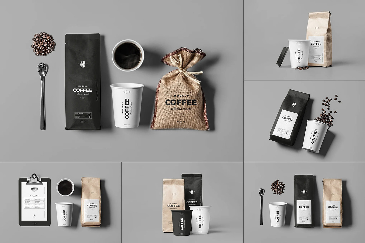 Coffee Mock-up, a Product Mockup by zippypixelstudio (Photo 1 of 7)