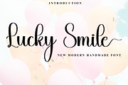 Lucky Smile, a Handwritten Font by InermediaSTUDIO (Thumbnail 1 of 8)