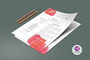 Creative CV template, a Resume Template by Chic templates (Thumbnail 3 of 3)