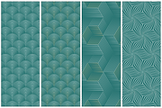 12 Seamless Geometric Patterns, a Pattern Graphic by GarryKillian (Thumbnail 4 of 4)