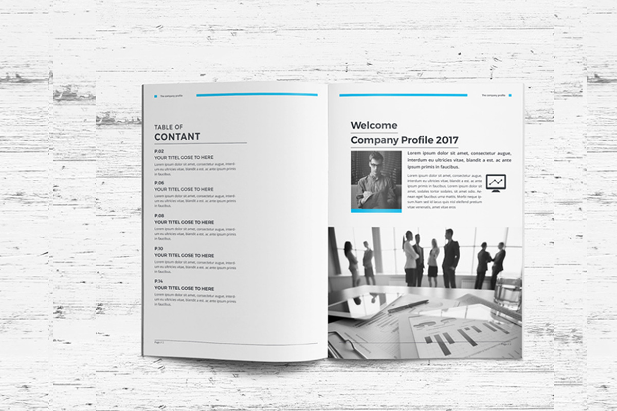 Company Profile, a Brochure Template by obidullah_01 (Photo 2 of 8)