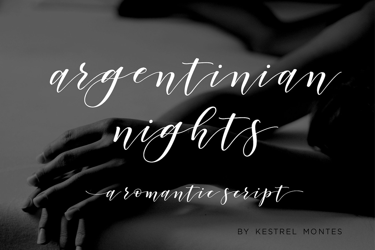 Argentinian Nights PRO modern script