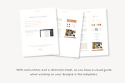 Brand Board Templates for Photoshop, a Presentation Template by Visual Bloom (Thumbnail 5 of 7)