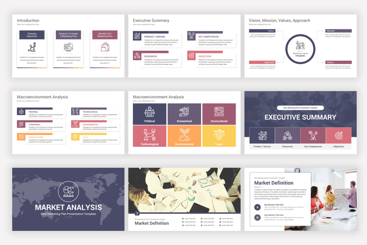 Comprehensive PowerPoint Bundle, a Presentation Template by SlideOne (Photo 9 of 81)