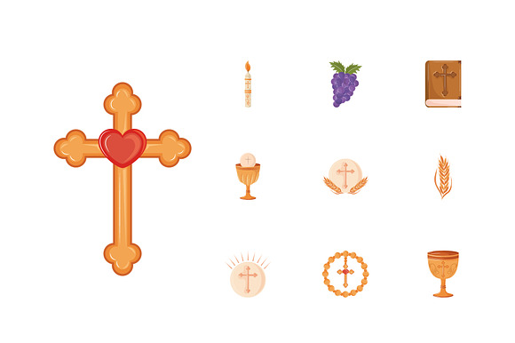 First Communion Symbols Set preview 2