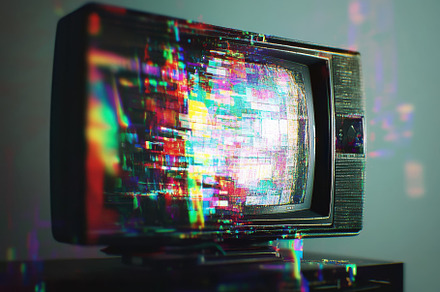 Vertical analog glitch noise artifac, a Photo by Iftikhar Alam