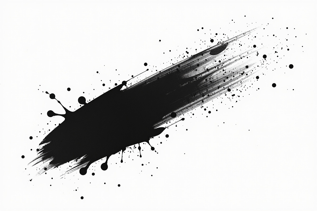 Grunge Brush Stroke Clipart, an Illustration by balal (Photo 8 of 21)