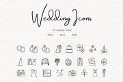 Wedding Icons, Hand Drawn Clipart SV, an Icon by ValeryDan (Thumbnail 1 of 4)