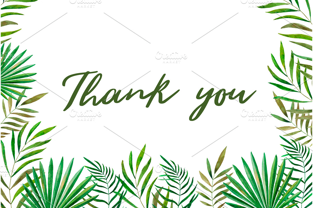 Amazonia. Tropical leaves, a Decorative Illustration by SaharaArt (Photo 8 of 8)