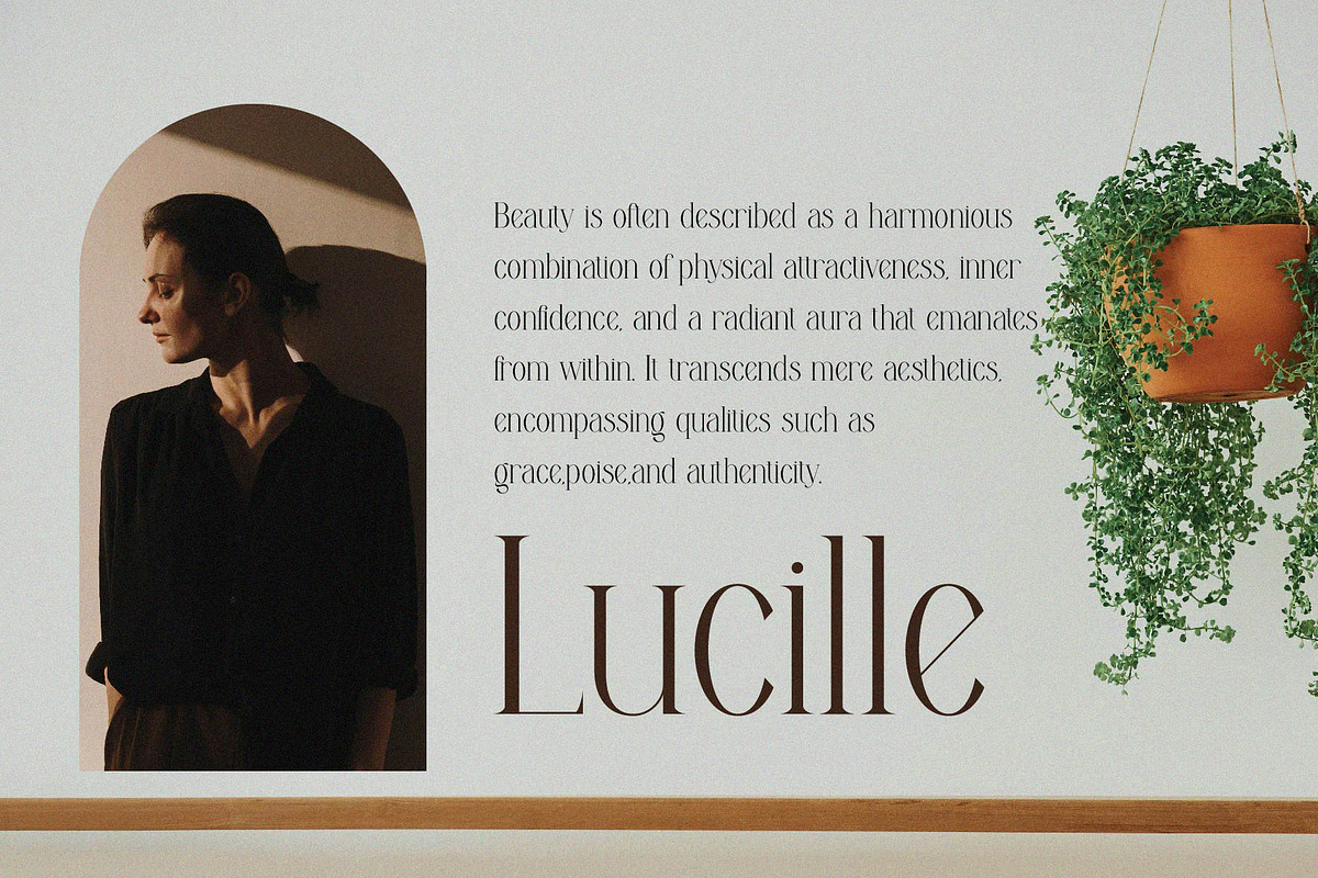 Balinda - Elegant Modern Serif Font, a Serif Font by Typeformers (Photo 2 of 5)