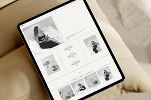 KALINA: Squarespace 7.1 Template