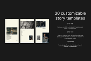 Bold Canva Instagram Templates, a Social Media Template by Seventh Made (Thumbnail 2 of 3)