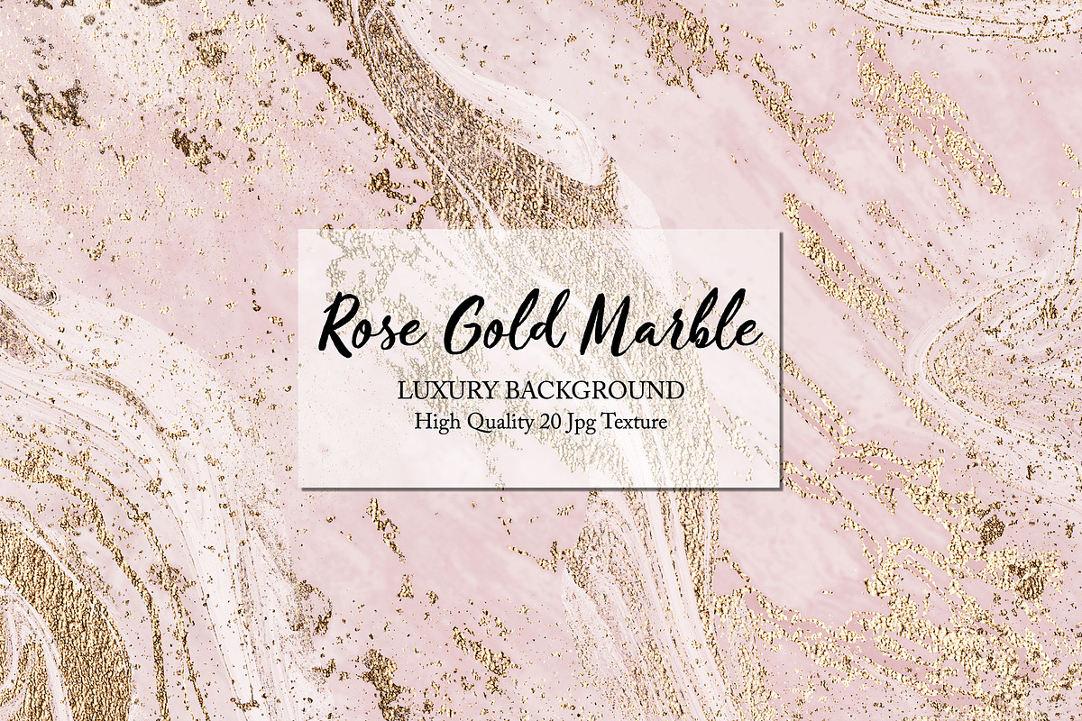 Rose Gold Marble Textures, a Texture Graphic by Artemisia_Art (Photo 1 of 5)