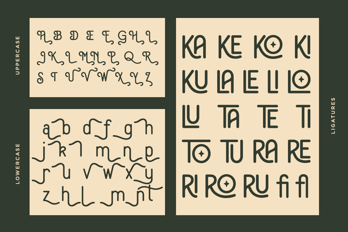 Querolas - Stylish Monoline Font, a Sans Serif Font by RagamKata (Photo 10 of 11)
