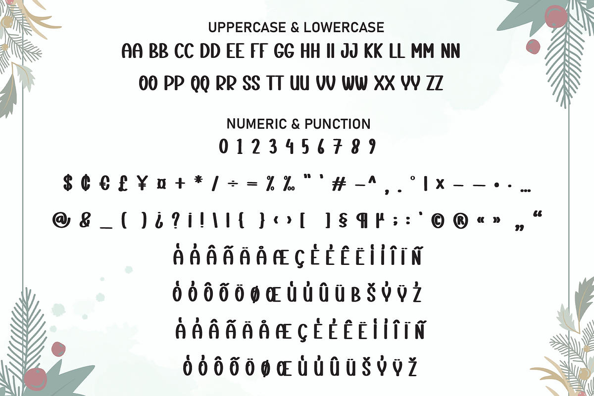 Christmas Greeting | Script Font, a Script Font by Scratchones (Photo 7 of 8)