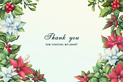 Christmas plants. Cliparts+ wreaths., an Illustration by OlyaGutArt (Thumbnail 7 of 7)