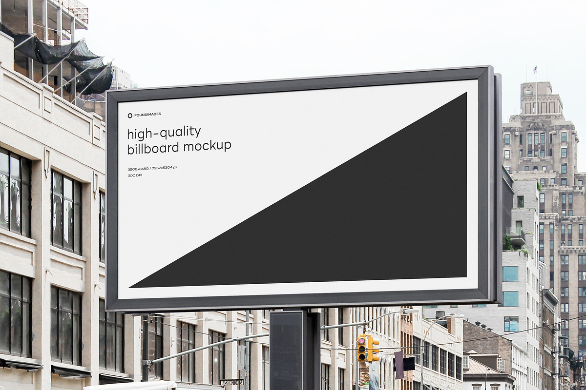 Billboard Mockup Template Bundle, a Print Template by FoundImages (Photo 13 of 36)