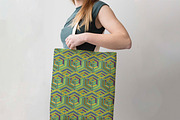 retro 3d cubes background, a Pattern Graphic by AAN Seamless Shop (Thumbnail 2 of 3)