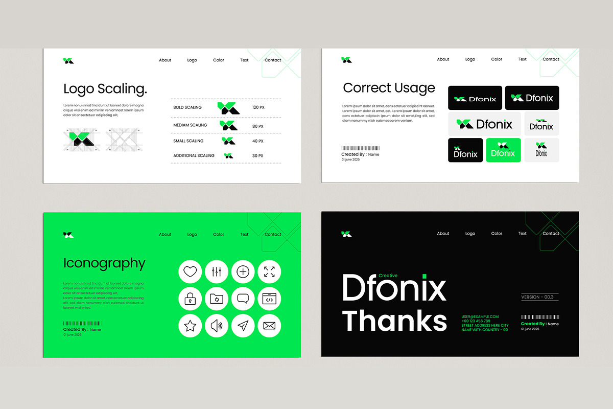 Brand Guidelines Presentation preview 5