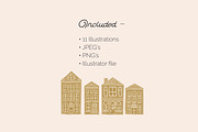 Gingerbread Holiday Illustrations, an Illustration by Abigail Creative (Thumbnail 7 of 7)
