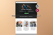 Mova Personal Trainer Wordpress, a WordPress Template by Templatelabsdesign (Thumbnail 1 of 10)