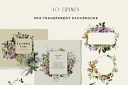 Purple and Yellow Watercolor Flowers, a Decorative Illustration by BlumenSoul (Thumbnail 2 of 9)