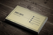 Minimal Corporate Business Card V1, a Business Card Template by PSD Storm (Thumbnail 5 of 5)