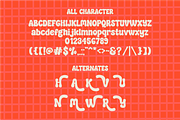 Sunday Dreams - Retro Groovy Font, a Handwritten Font by SaktiAvellin (Thumbnail 7 of 8)