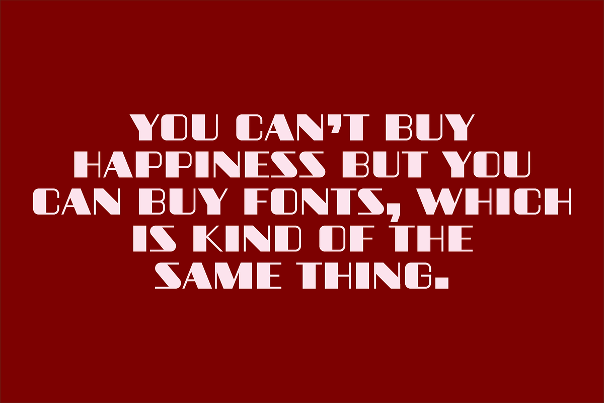 Sensuous - Sans Serif Font, a Font by GG Design (Photo 6 of 6)