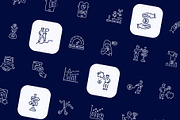 Stock Market and Trading Icon Set, an Outline Icon by Prosymbols (Thumbnail 6 of 7)