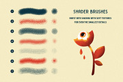 Shader Brushes for Procreate, a Brush Add-On by pixelbuddha.net (Thumbnail 3 of 11)
