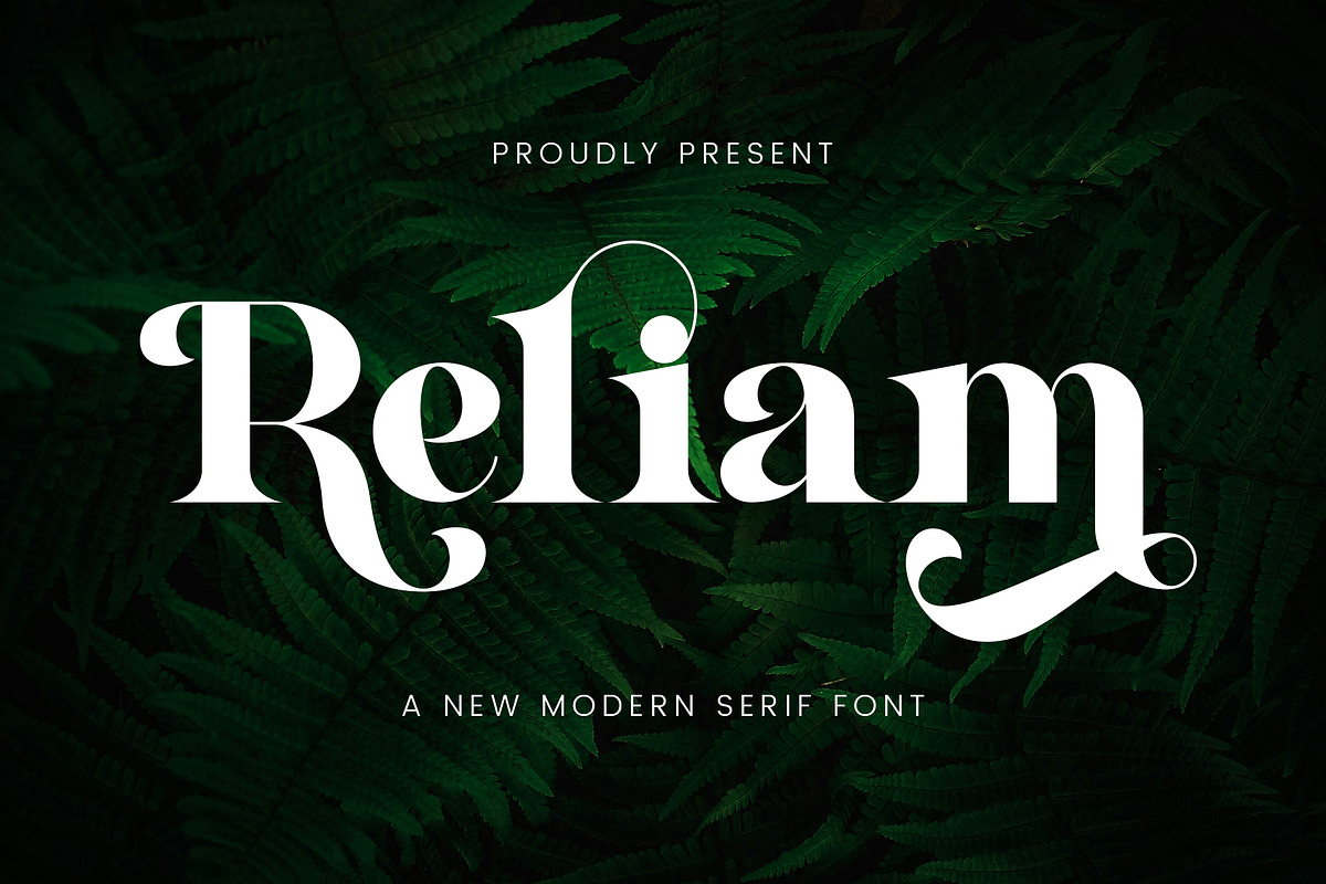 Reliam - Modern Serif Font, a Serif Font by AnnofaType (Photo 1 of 10)