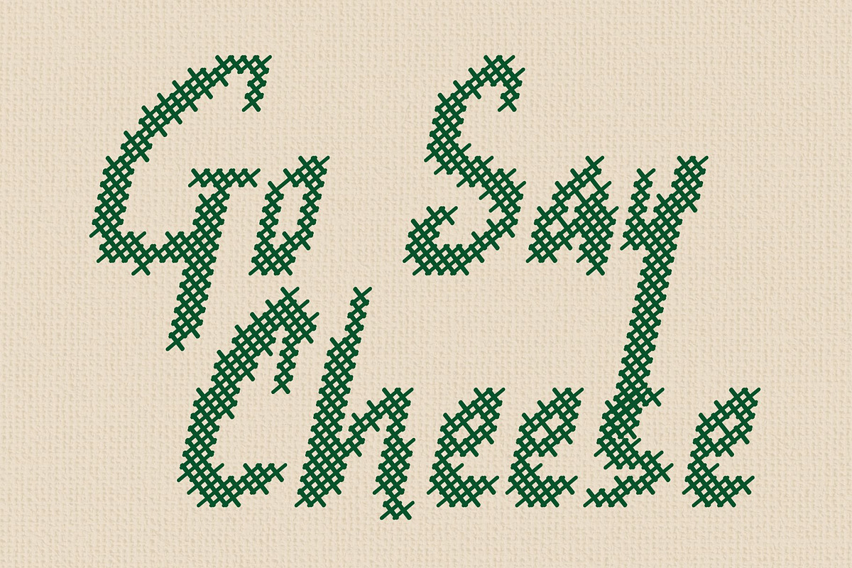 CS Damita Stitched, a Handwritten Font by Craft Supply Co. (Photo 6 of 8)