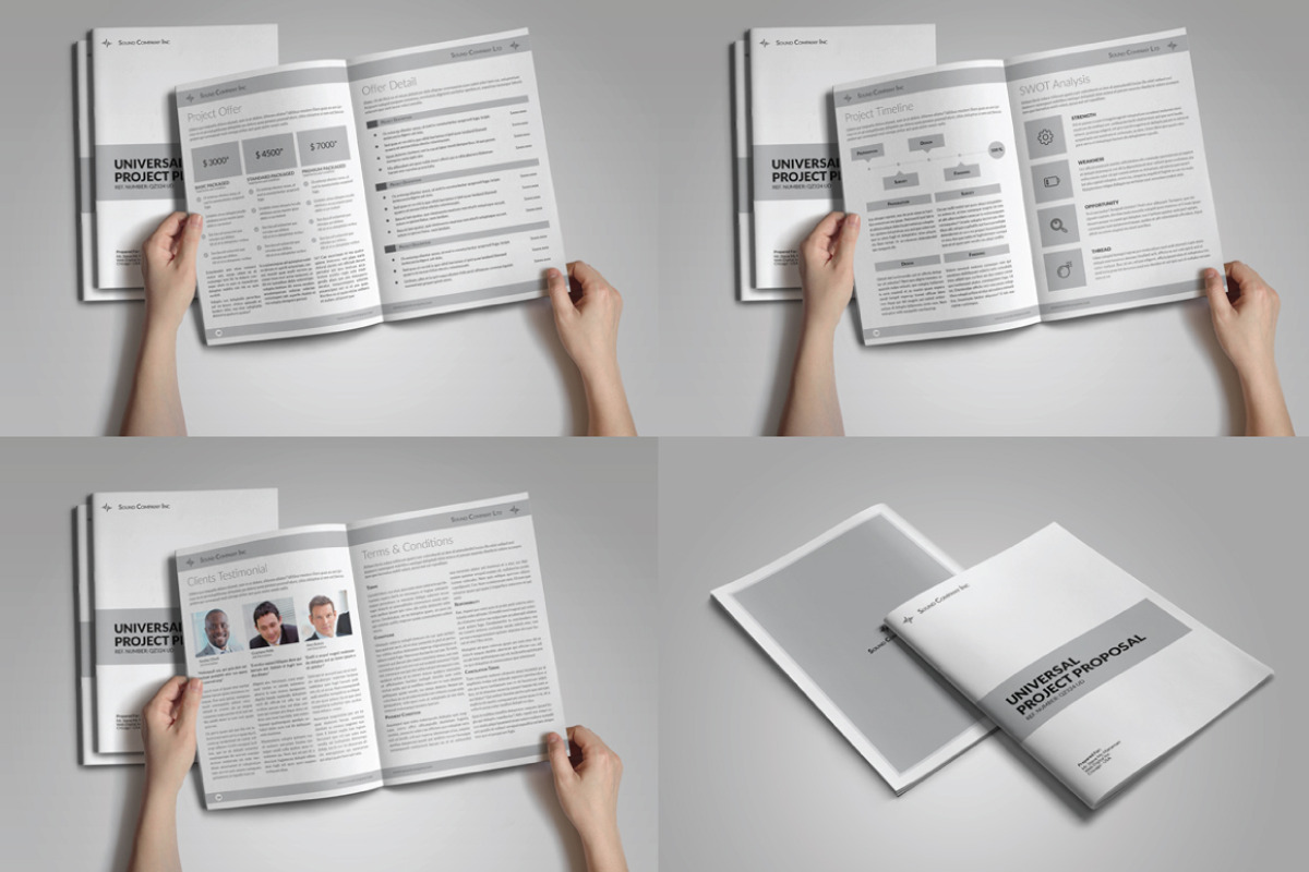 General Project Proposal, a Brochure Template by voryu (Photo 3 of 5)