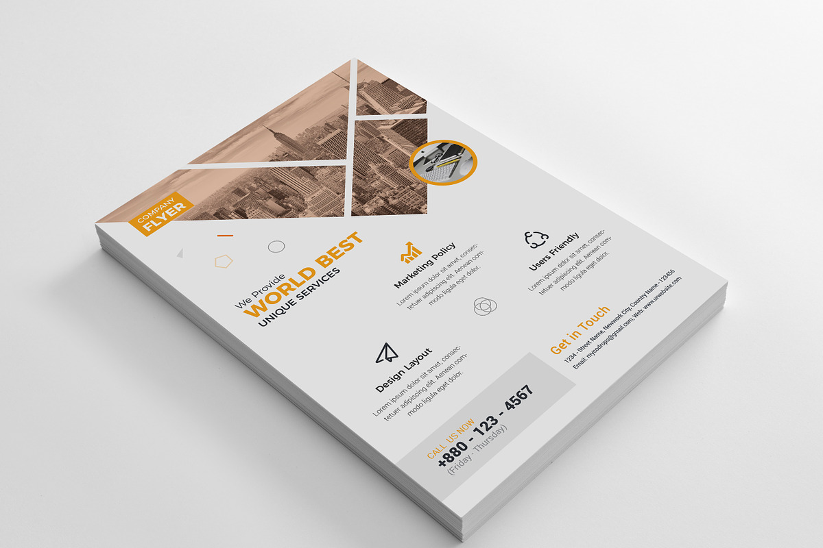 Business Flyers, a Flyer Template by Thecodude (Photo 2 of 4)