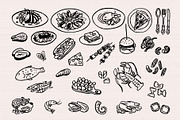 Whimsy Party hand-drawn vector, an Object Graphic by SunnyAfternoons (Thumbnail 14 of 26)
