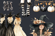 Halloween Party Clipart 91 PNG, a Seasonal Illustration by EleSArtDesign (Thumbnail 5 of 5)
