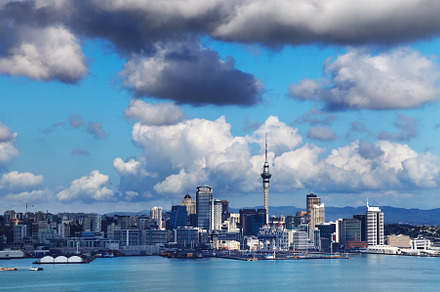 Auckland new zealand containing auckland, bay, and blue, an Architecture Photo by Shop Name