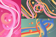 Colorful 3D Gradient Backgrounds, a Background Graphic by Léo Alexandre (Thumbnail 4 of 14)