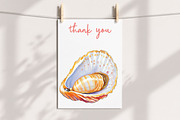 Watercolor Seashell Clipart Set, an Illustration by Libby Wishes (Thumbnail 7 of 7)