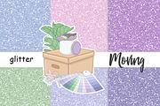 Moving Glitter, a Texture Graphic by GlamArtZhanna (Thumbnail 2 of 3)