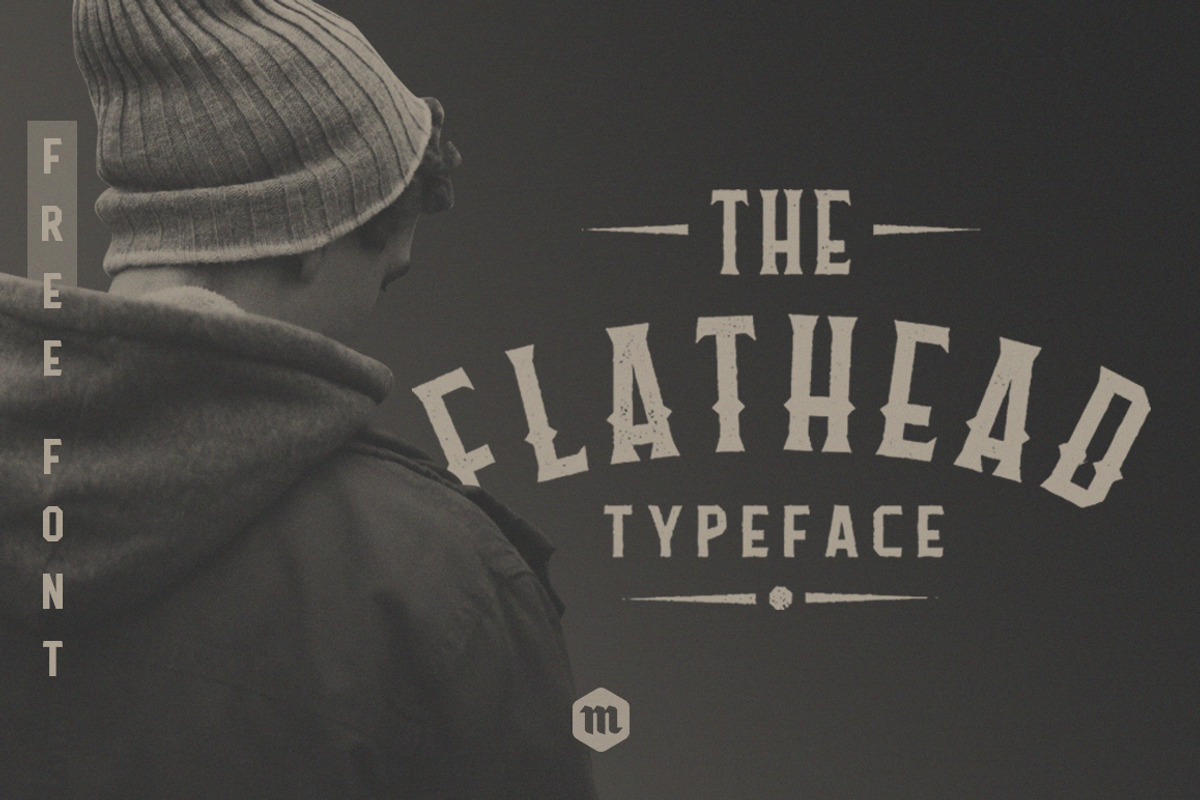 Flathead Vintage Typeface | Font