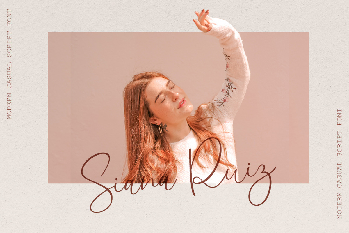 Shantika, a Script Font by Hustletter (Photo 2 of 8)