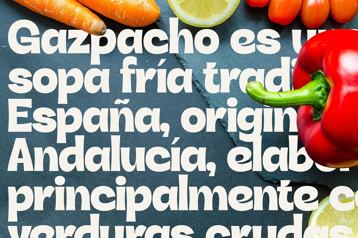 Rigalé – Playful & Bold Sans Serif, a Sans Serif Font by SilverStag Type Foundry (Photo 9 of 20)