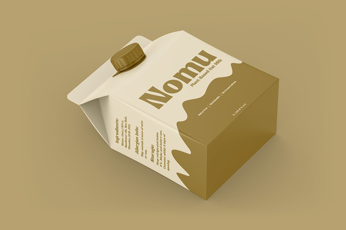 Milk Carton Mockups, a Mockup by Mockups Planet (Photo 2 of 5)