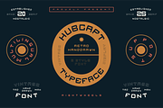 HUBCAPT - Retro Handdrawn Font, a Font by Rightwheels (Thumbnail 1 of 10)
