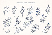 Botanical Branding Kit Wedding, an Object Graphic by Christine Krahl (Thumbnail 4 of 11)