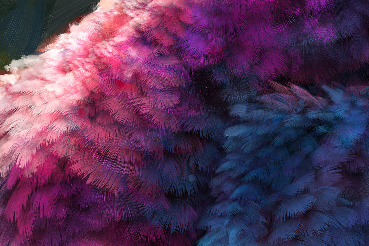 Plumage Atelier. Procreate Brushes, a Brush Add-On by Eldar Zakirov's (Photo 10 of 25)