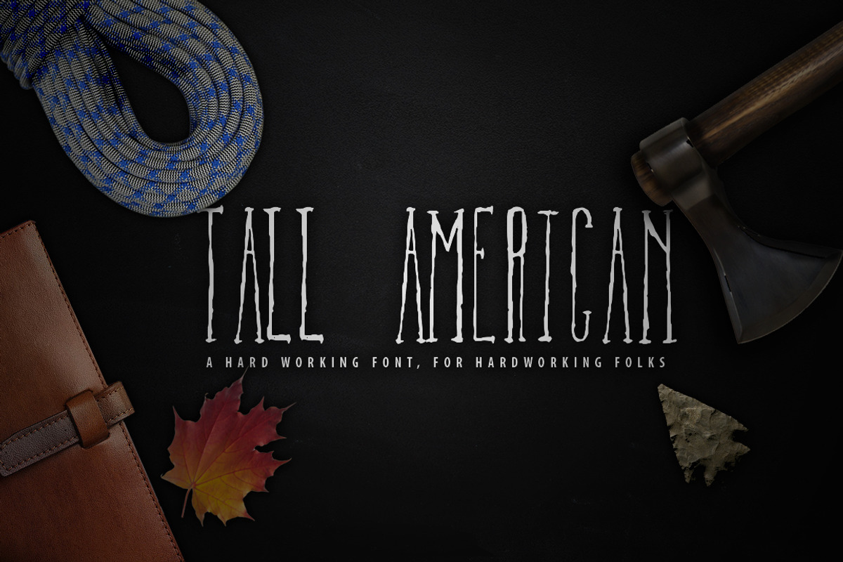 Tall American Font